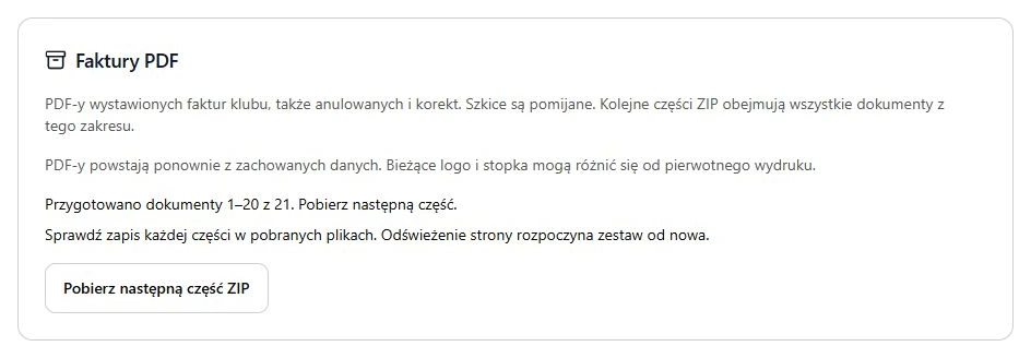 Pierwsze 20 z 21 przykładowych dokumentów — następna część jest jeszcze potrzebna.