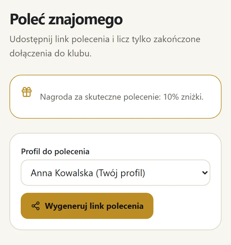 Poleć znajomym