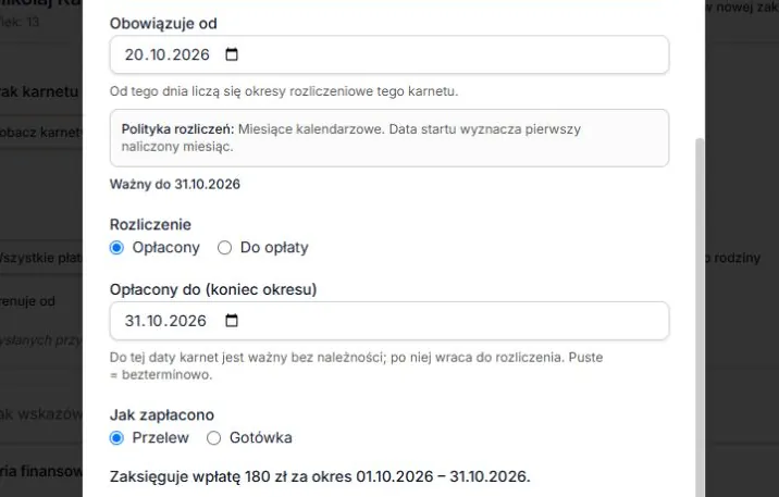 Październik — pełna cena bez promocji z innych miesięcy