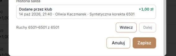 Ostatni z 6501 ruchów — historia dostępna do samego końca