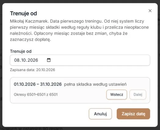 Ostatnia pozycja dużego podglądu