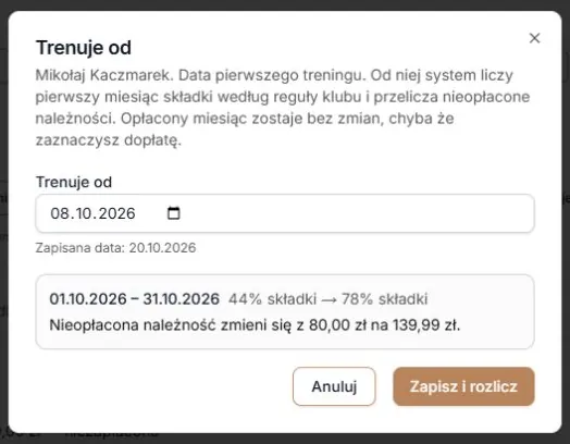 Dokładna stawka 179,99 zł zachowuje poprawny grosz przy proporcji 7/9.