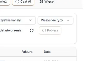 Eksport w trakcie przygotowania