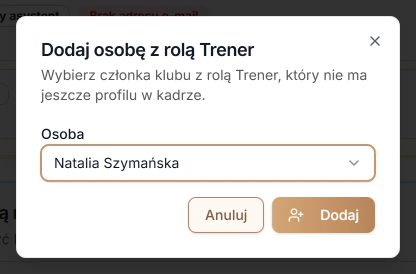 Osoba wybrana