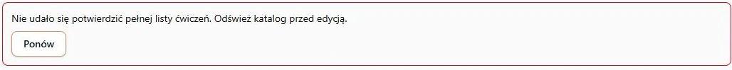 Błąd odczytu losowania: komunikat i ponowienie zamiast pozornej pustej puli