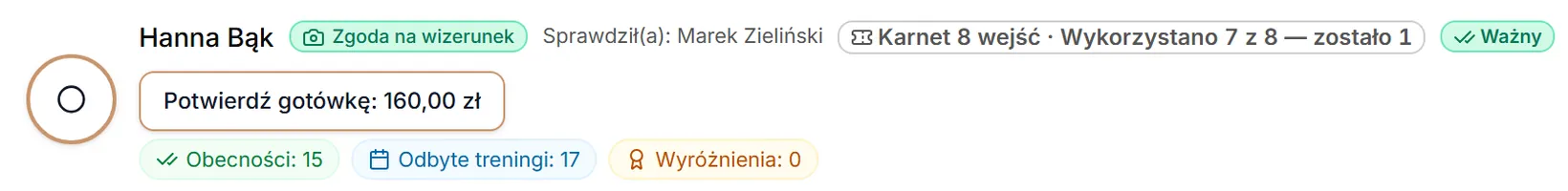 Zamówienie gotówkowe do potwierdzenia