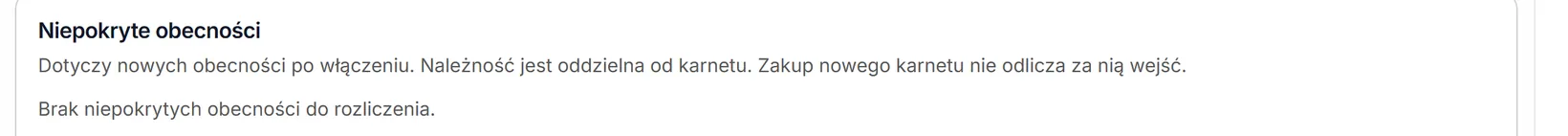 Panel niepokrytych obecności