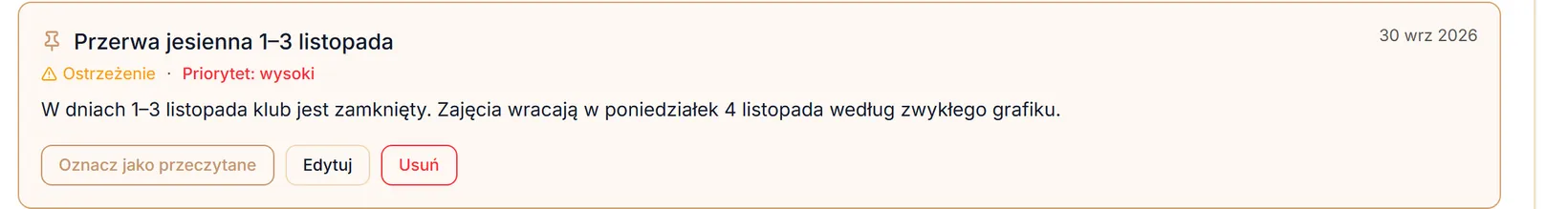 Elementy pojedynczego ogłoszenia