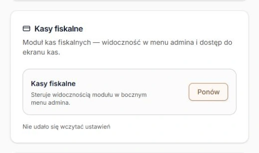 Metody płatności — nieznany stan kas fiskalnych i Ponów