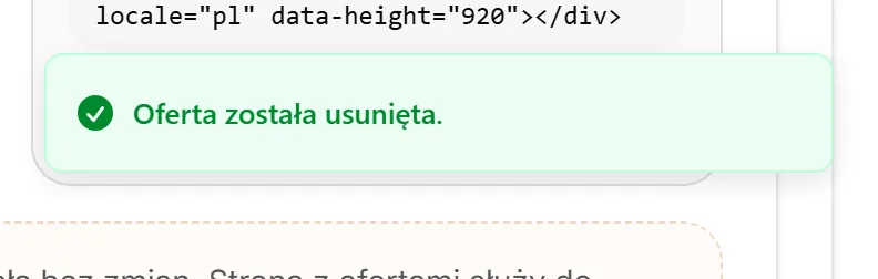 Oferta usunięta