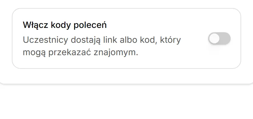 Program poleceń wyłączony