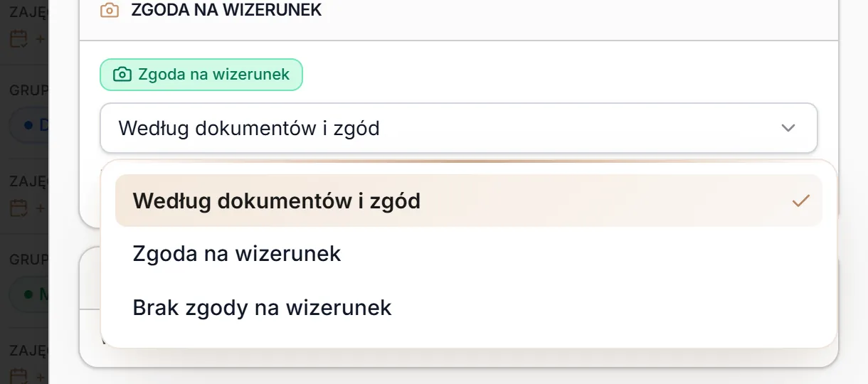 Zgoda na wizerunek — trzy pozycje wyboru