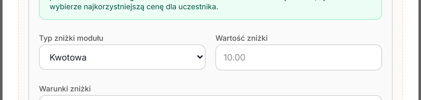 Zniżka kwotowa
