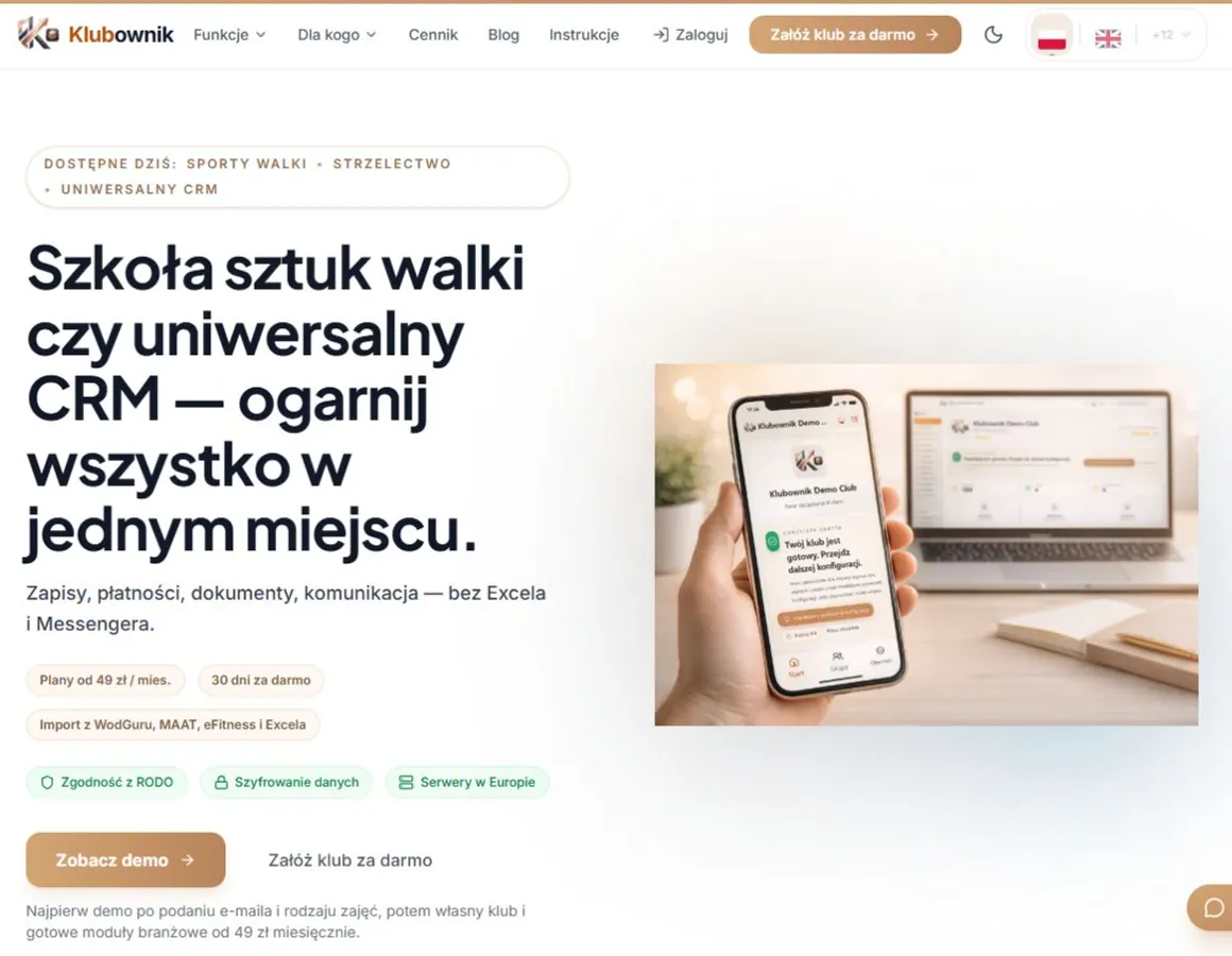 Strona główna klubownik.pl